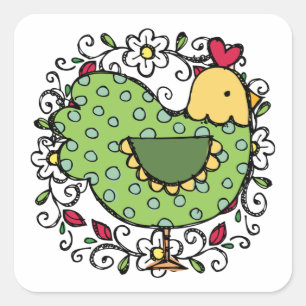 Kitchen Chicken Sticker - SRF
