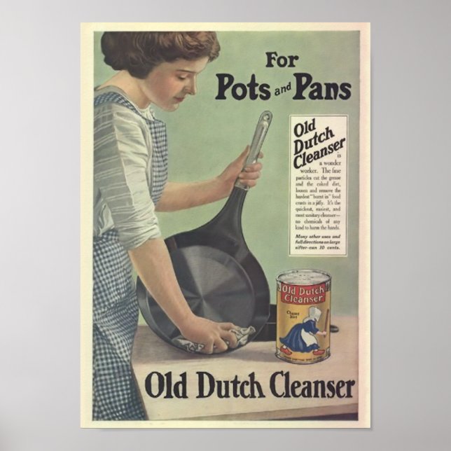 Kitchen Cleaning Poster (Front)
