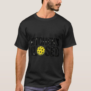 Kitchen closed vintage paddleball funny pickleball T-Shirt