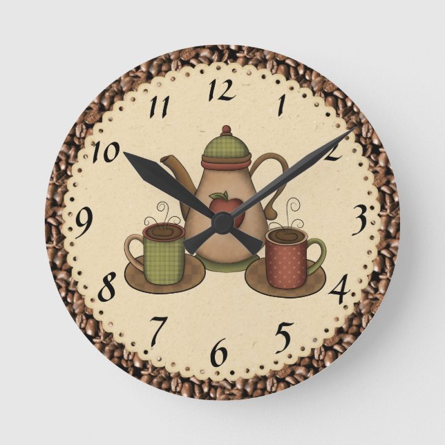 Kitchen Coffee clock (Front)