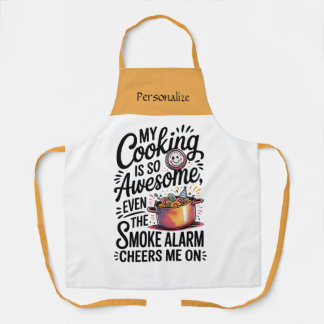 Kitchen Cooking Funny Humor Quote Personalize Apron