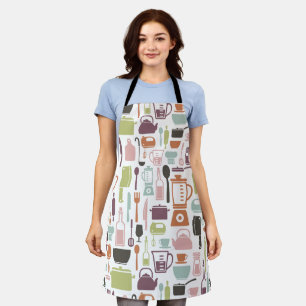 Kitchen Cookware III All-Over Print Apron