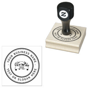 KITCHEN  Custom Business Logo Large  Rubber Stamp