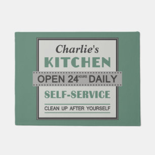 Kitchen – custom name – door mats