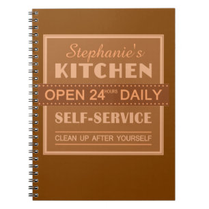 Kitchen – custom name – notebook