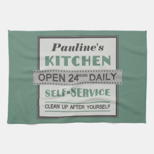 Kitchen – custom name – towel