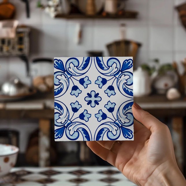 Kitchen & Dining Decor Azulejo Coaster Tiles (Ceramic Coasters, Portuguese Decor, Tile Art, Sintra Tiles,
Portuguese Gift, Lisbon Tile, Azulejo)