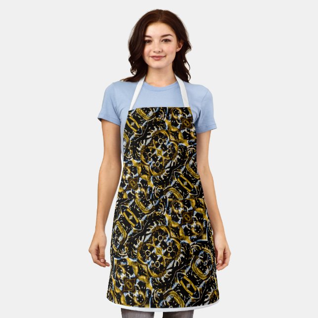 Kitchen & Dining Soft Rainfall Texture Aprons (Worn)