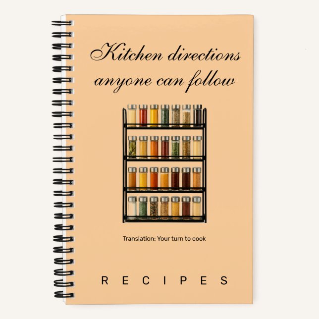 Kitchen Directions recipe book (Front)