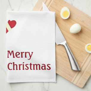 Kitchen Dish Towel, Christmas Design, Home Goods Tea Towel