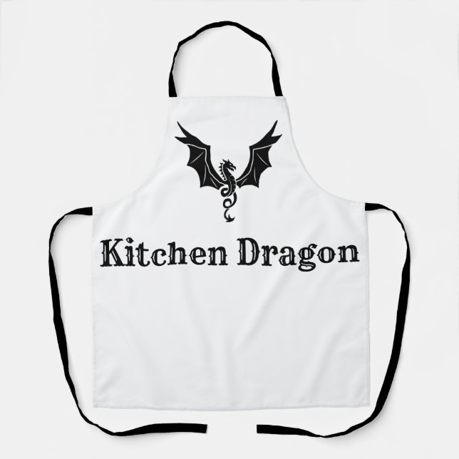 Kitchen Dragon Apron (Front)