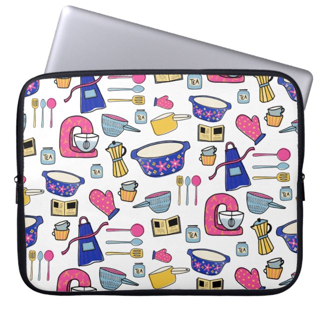 Kitchen Essentials Baking Laptop Sleeve (Front)
