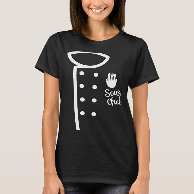 Kitchen Expert 2nd In Charge Cooking   Sous Chef T-Shirt (Front)