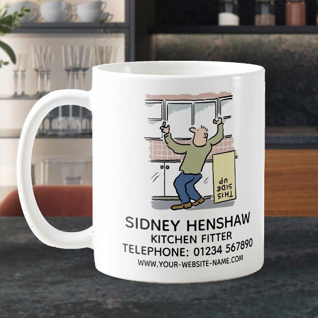 Kitchen Fitter & New Kitchen Installation Coffee Mug (Creator Uploaded)