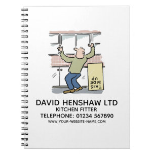 Kitchen Fitter Notebook