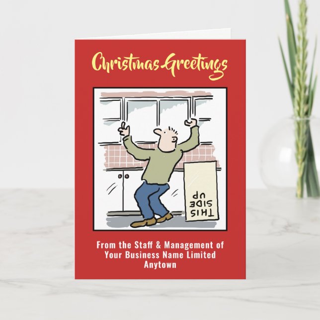 Kitchen Fitting Company Christmas Card (Front)