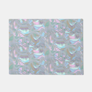 Kitchen Floor Mat Faux Mother of Pearl