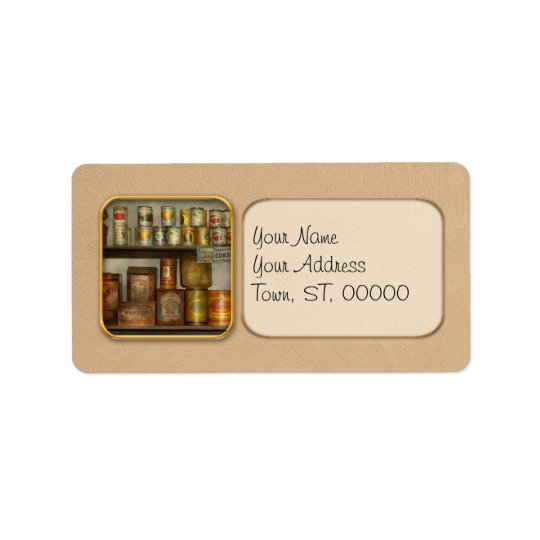 Kitchen - Food - Side dishes Address Label