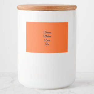 Kitchen Food Storage Canister Sticker Set