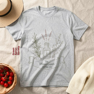 Kitchen Garden Apothecary | Herbal Botanical Tri-Blend Shirt