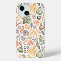 Kitchen Garden Vegetable Pattern