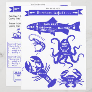 Kitchen Guide : Butchers Seafood Cuts