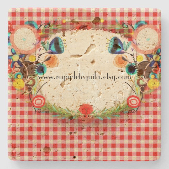 Kitchen Homedecor 2014 Stone Coaster (Front)