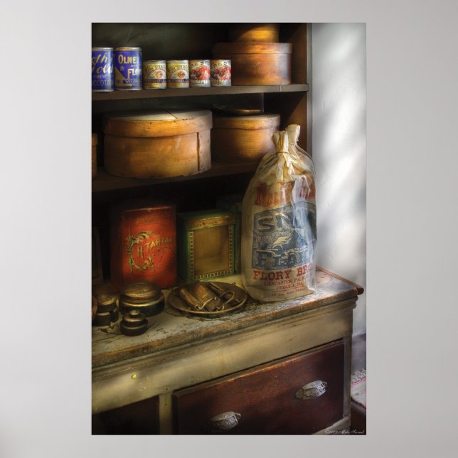 Kitchen Ingredients Poster (Front)