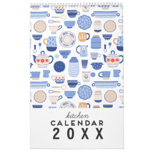 Kitchen Inspired 2025 Wall Calendar