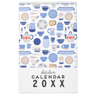 Kitchen Inspired 2025 Wall Calendar