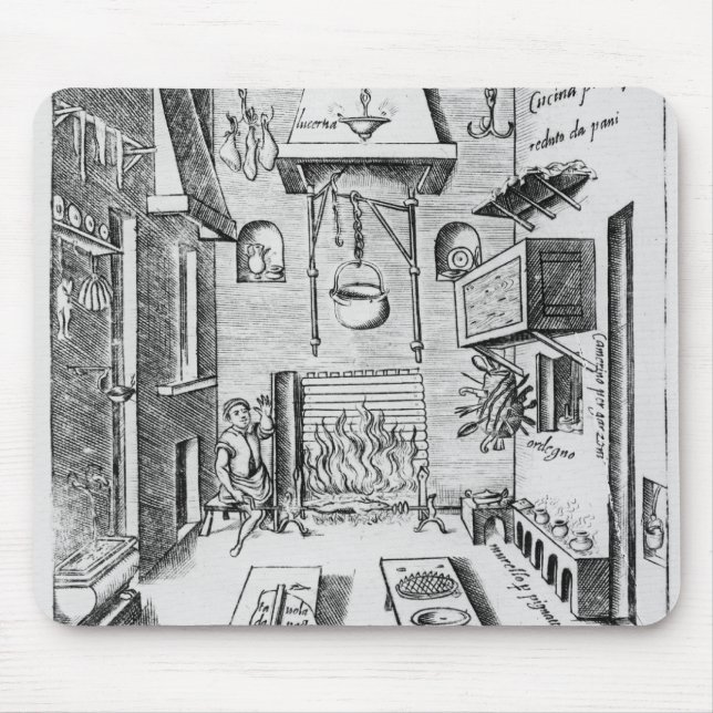 Kitchen interior mouse pad (Front)