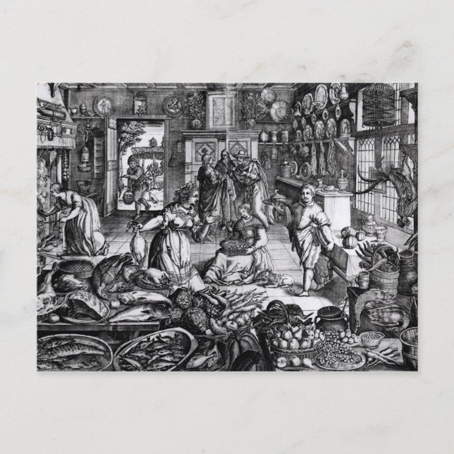 Kitchen Interior Postcard (Front)