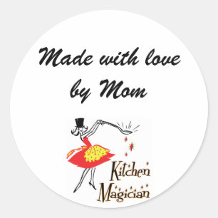 Kitchen Magician Customisable Cooking Sticker