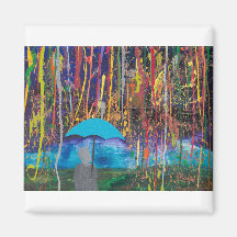 Kitchen Magnet Fine Art Painting Print