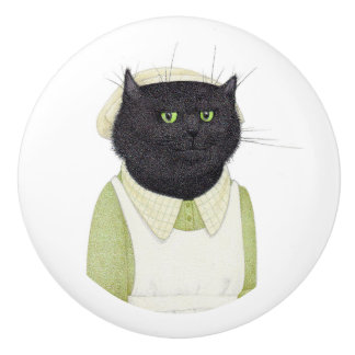 KITCHEN MAID CAT Ceramic Knob