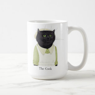 KITCHEN MAID CAT Tall White Mug + Text