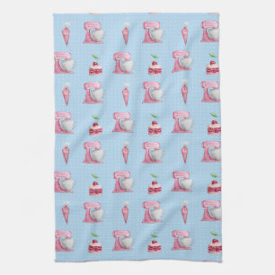 Kitchen Mixer Cake Tea Towel