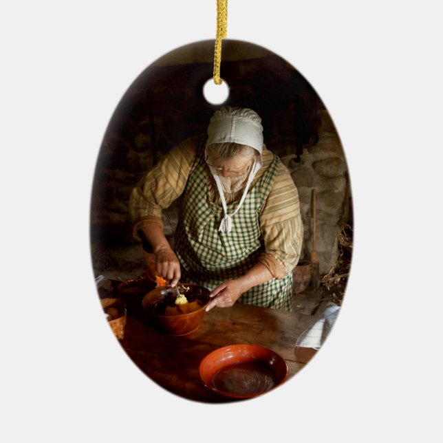 Kitchen - Nothing is better than homemade Ceramic Ornament (Front)
