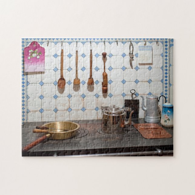 Kitchen of art nouveau jigsaw puzzle (Horizontal)