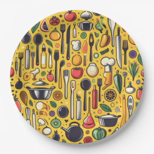 Kitchen. Paper Plate