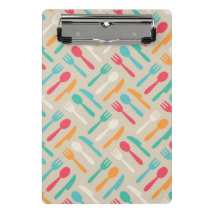 Kitchen pattern 3 mini clipboard