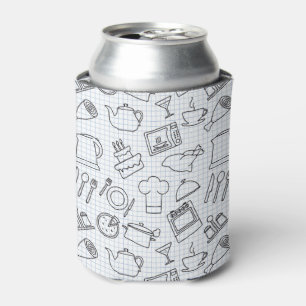 Kitchen Pattern 4 Can Cooler