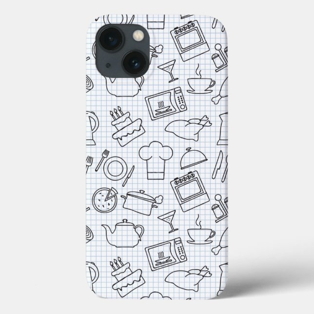 Kitchen Pattern 4 Case-Mate iPhone Case (Back)