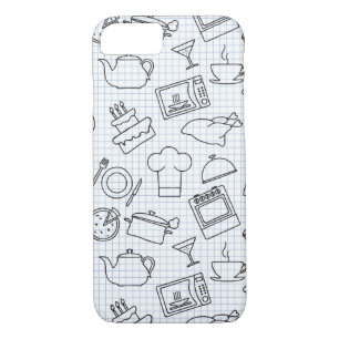 Kitchen Pattern 4 iPhone 8/7 Case