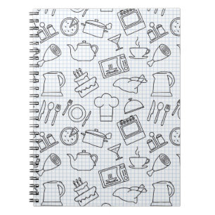 Kitchen Pattern 4 Notebook