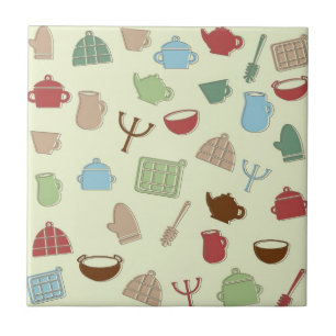 Kitchen pattern ceramic tile