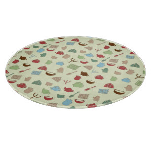 Kitchen pattern cutting board