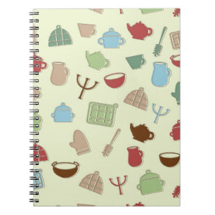 Kitchen pattern notebook