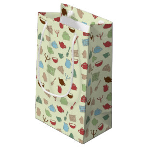 Kitchen pattern small gift bag