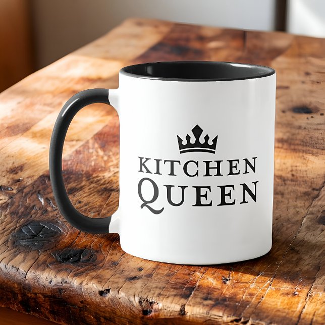 Kitchen Queen Pickleball Hat Crown Gift For Her Mug (Creator Uploaded)